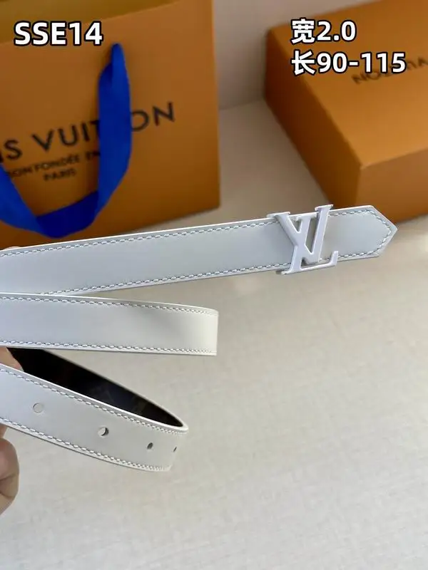 LV belt 20mmX90-115cm 8L30